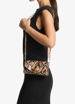 Clearance St. John Casadacqua Micro Handbag Brown Multi