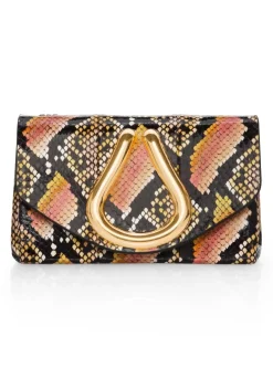 Clearance St. John Casadacqua Micro Handbag Brown Multi