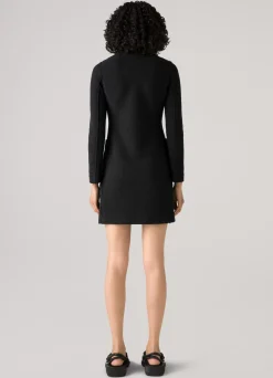 New St. John Compact Boucle Topper Black