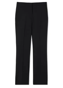 Discount St. John Karla in Stretch Crepe Suiting Pant Black