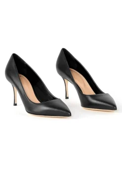 Outlet St. John Leather Pump Black