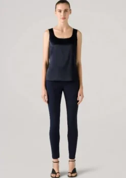 Online St. John Liquid Satin Shell Navy