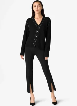 Outlet St. John Marie Pant Black