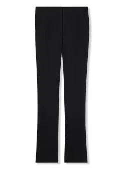 Clearance St. John Michelle Stretch Crepe Suiting Pant With Pockets Black