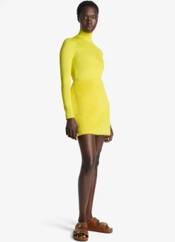 Sale St. John Nuda Turtleneck Top Dark Teal