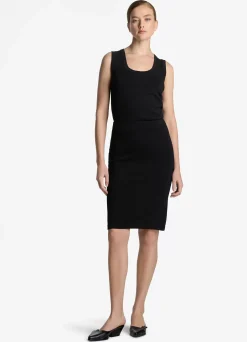 Best St. John Santiago Knit Scoop Neck Shell Black