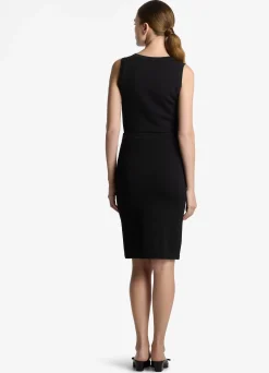 Best St. John Santiago Knit Scoop Neck Shell Black