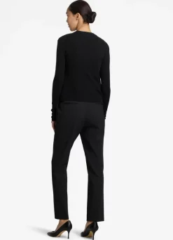 Best St. John Sequin Knit Cardigan Black