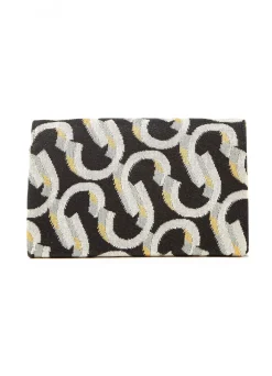 Clearance St. John Logo Loop Handbag Black Multi