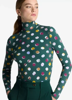 Best St. John Stretch Cady High Waist Pant Spruce