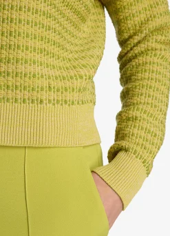 Sale St. John Stretch Italian Knit Cady Pant Mint