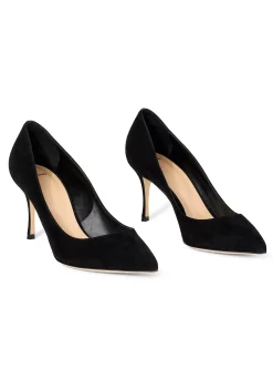 Best St. John Suede Pump Black